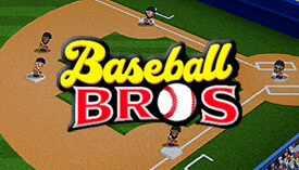 Baseball Bros Game Logo